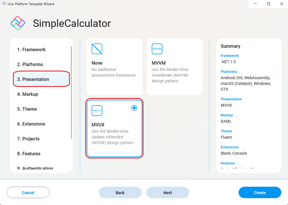 Uno Platform App template