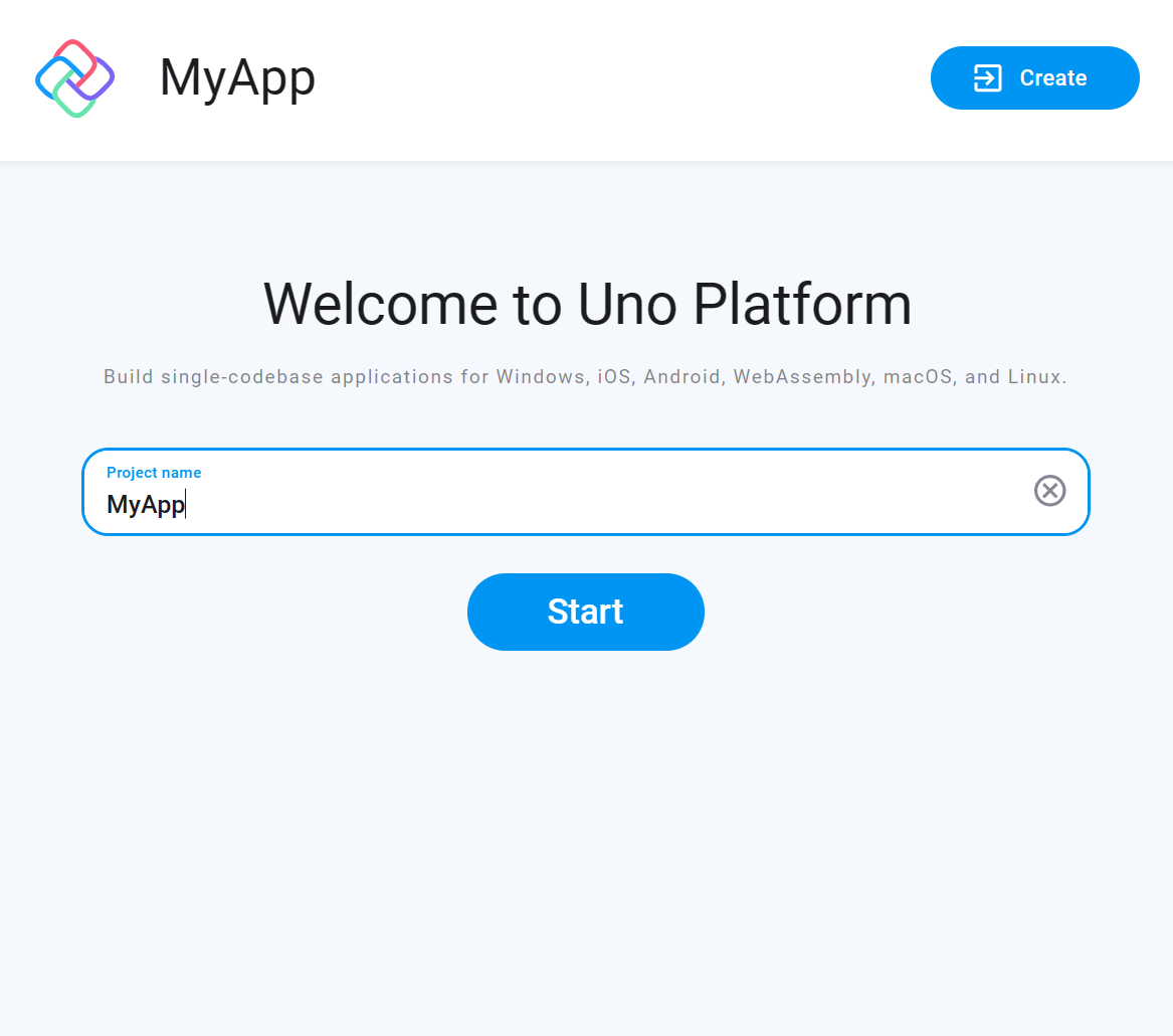 A screen showing how to choose a solution name