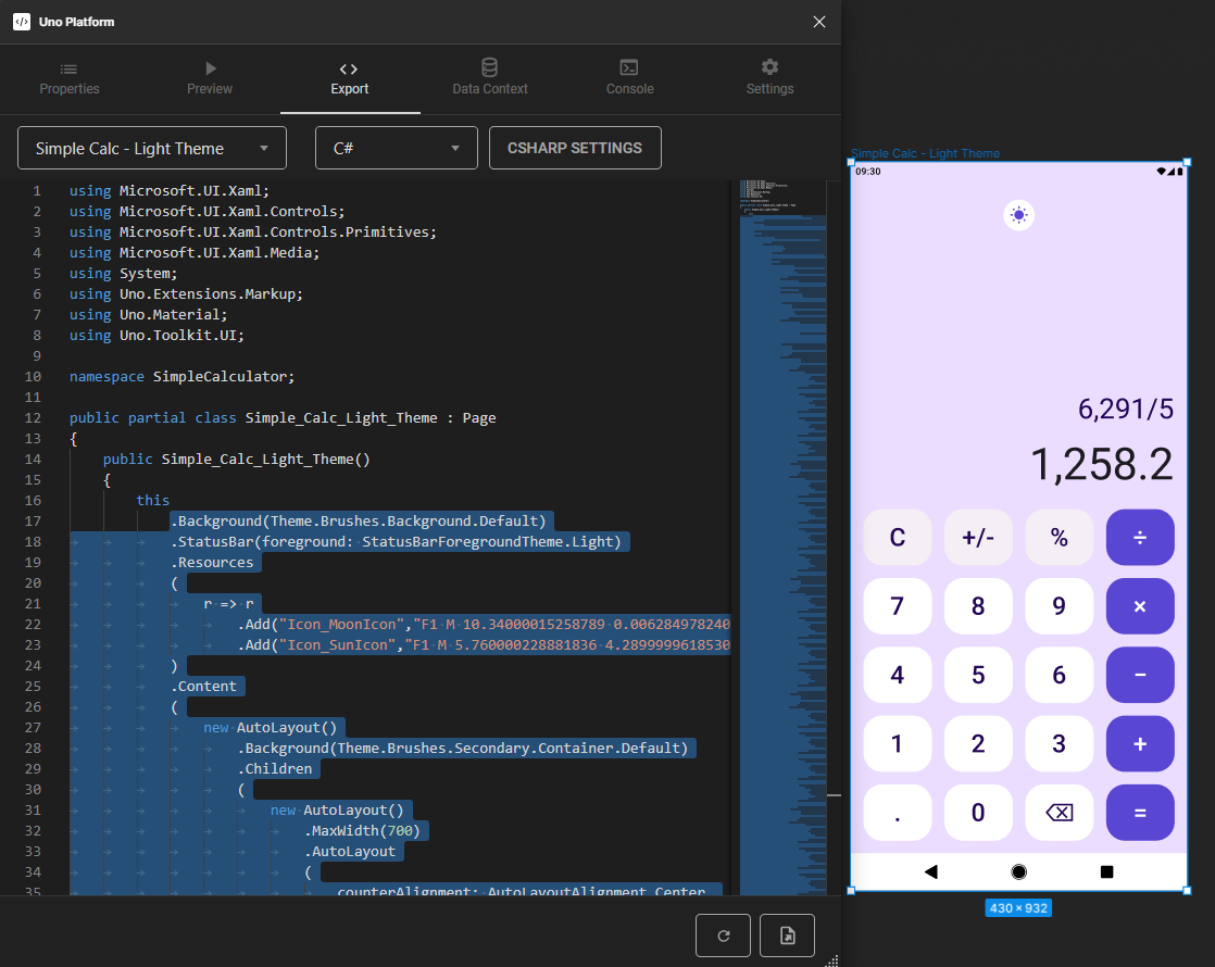 Figma Export