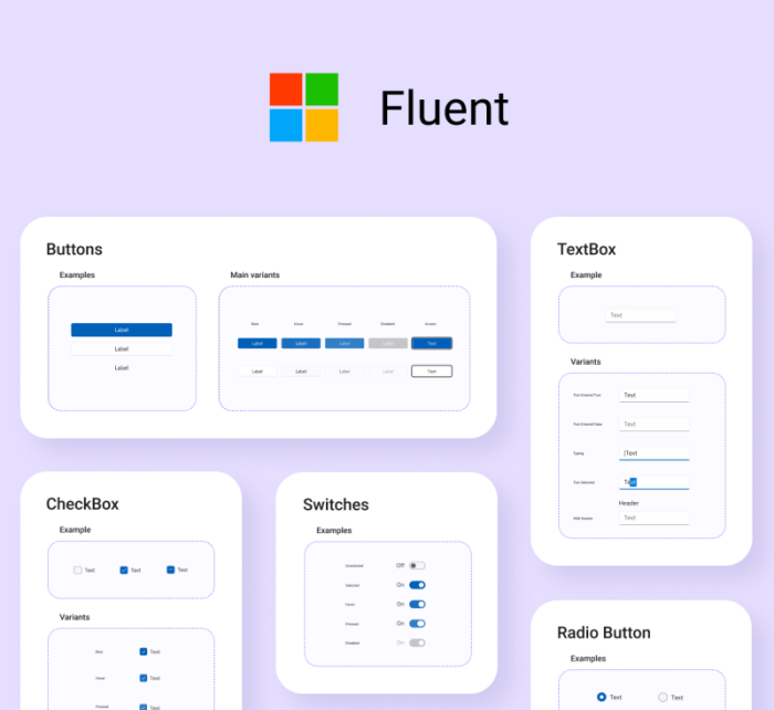 Fluent design system