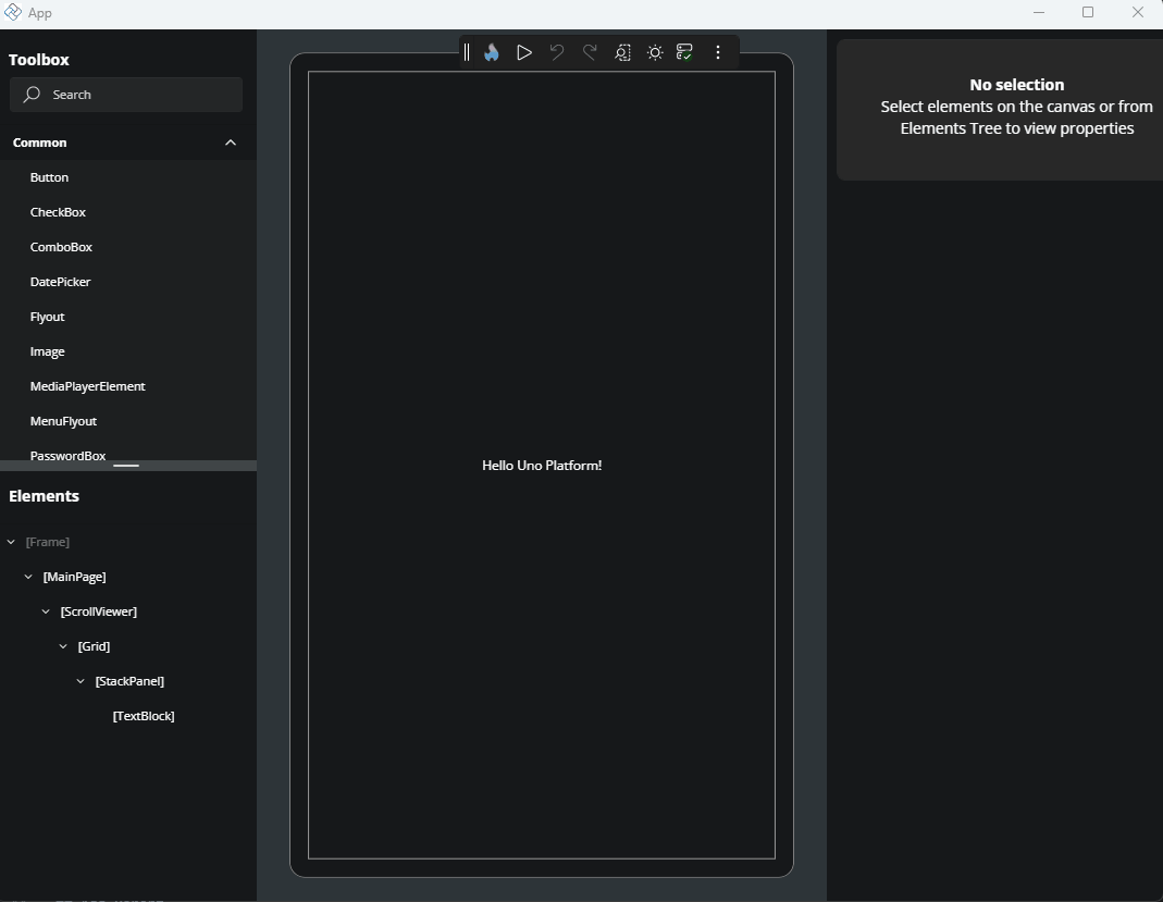 How to zoom in and out of the Canvas