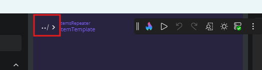 Leave Template Editor through Tree