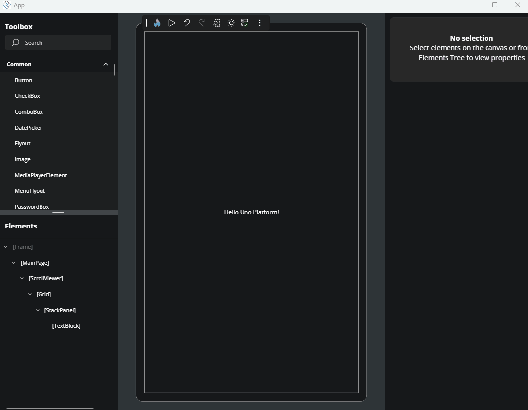 How to double-click a control in the Toolbox to add it as a child of the parent selected element.