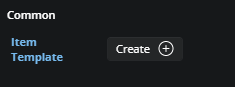 Properties Template Editor