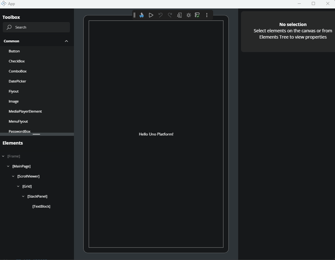 How to scroll the Canvas
