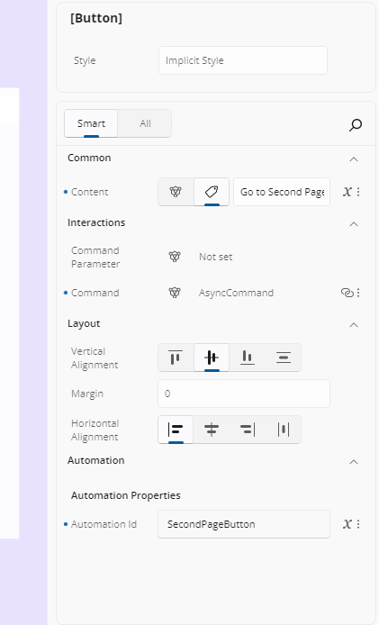 GIF showing xaml-indicator (blue dot) tooltip
