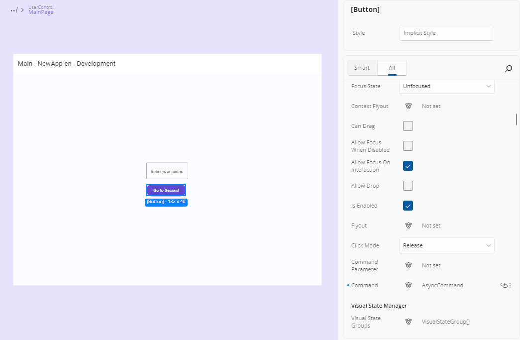 GIF showing how to set values on a check box field on the Properties panel