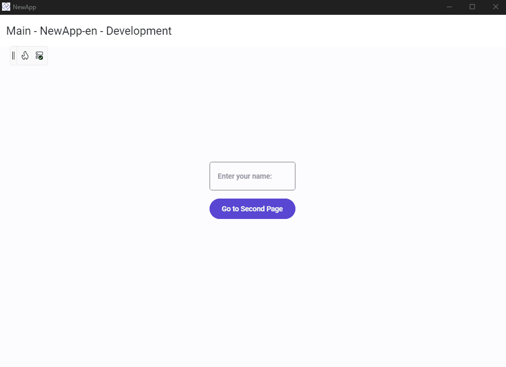 How to reposition the toolbar